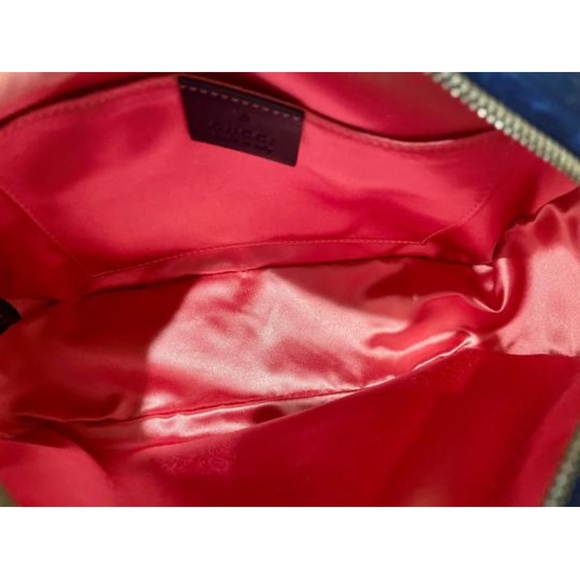 GG Camera Marmont Cobalt blue cross body bag - Picture 11 of 13